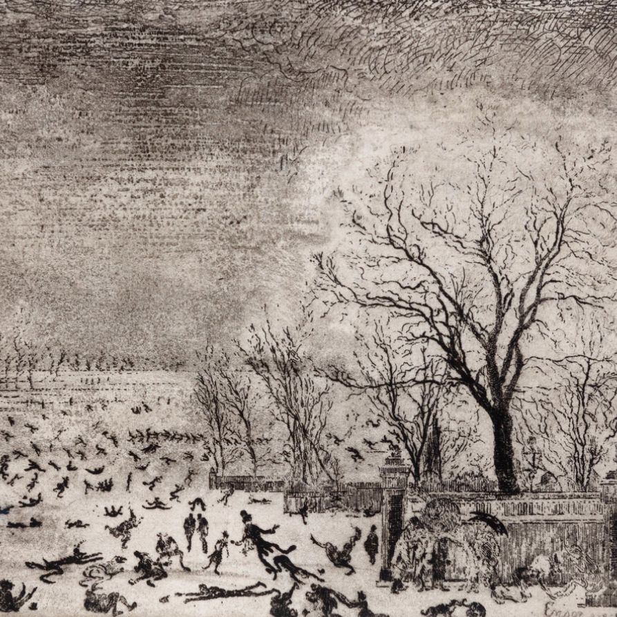 James Ensor, etching