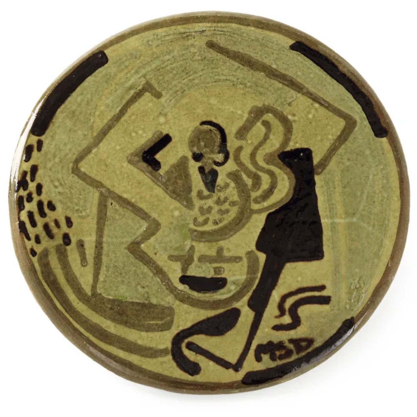Anne Dangar, ceramic plate