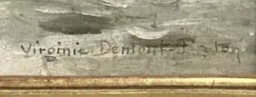 Signature of Virginie Demont Breton