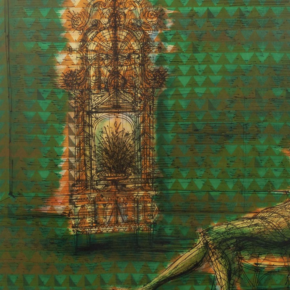 Jean Carzou, lithograph