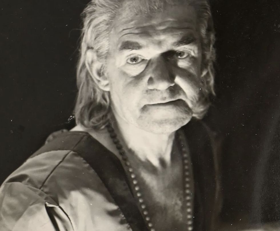 Marcel Bascoulard, self-portrait - silver print