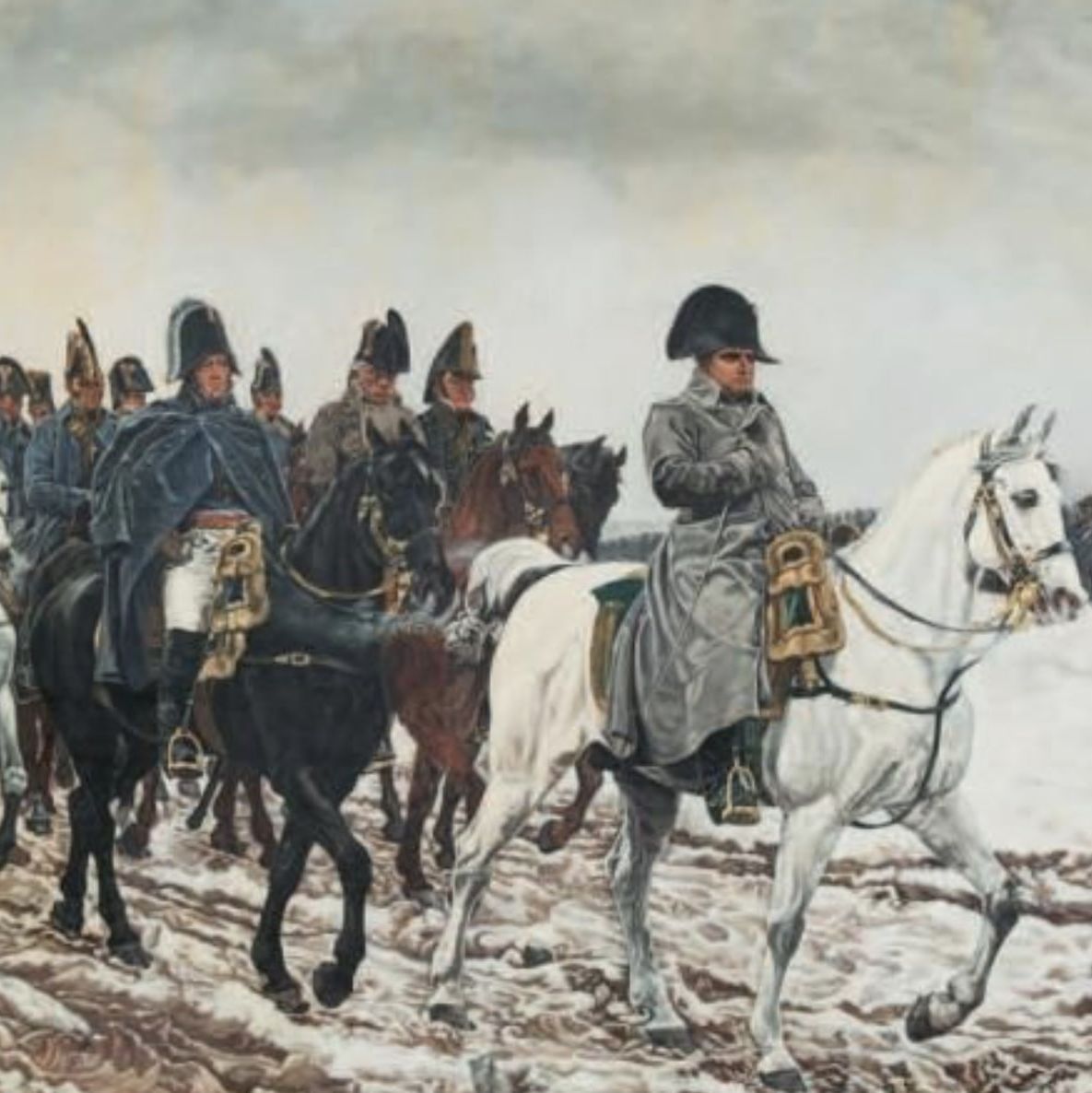 Ernest Meissonier, oil on canvas