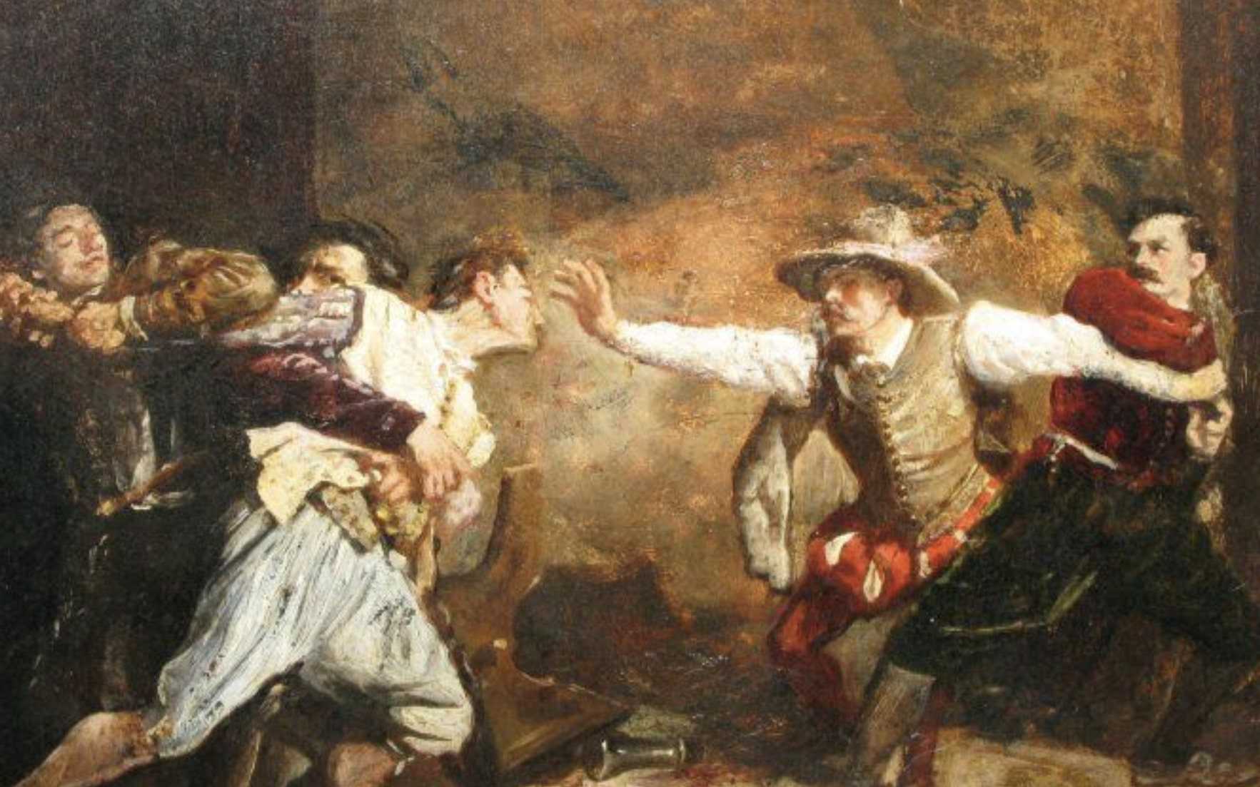 Ernest Meissonier, oil on canvas