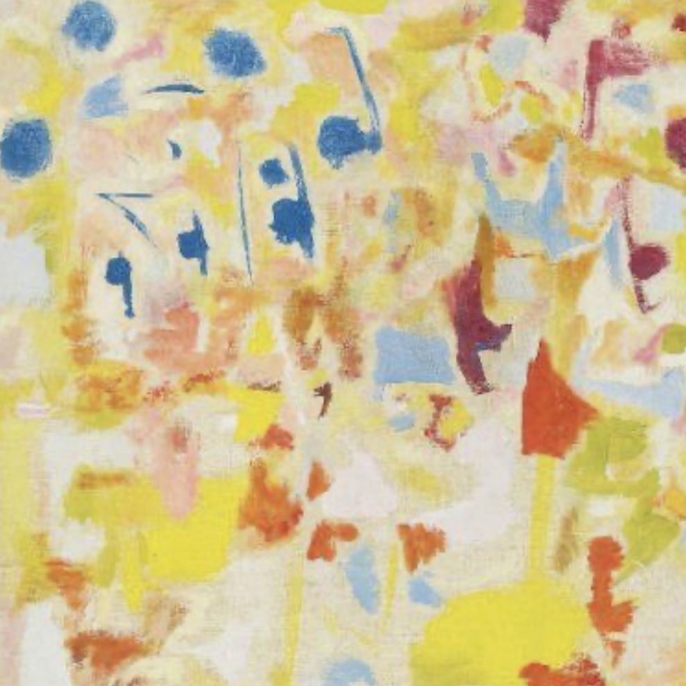 Marie Raymond, huile sur toile