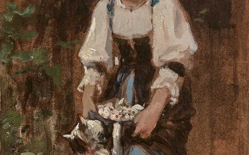 Léon Bazile Perrault, oil on canvas