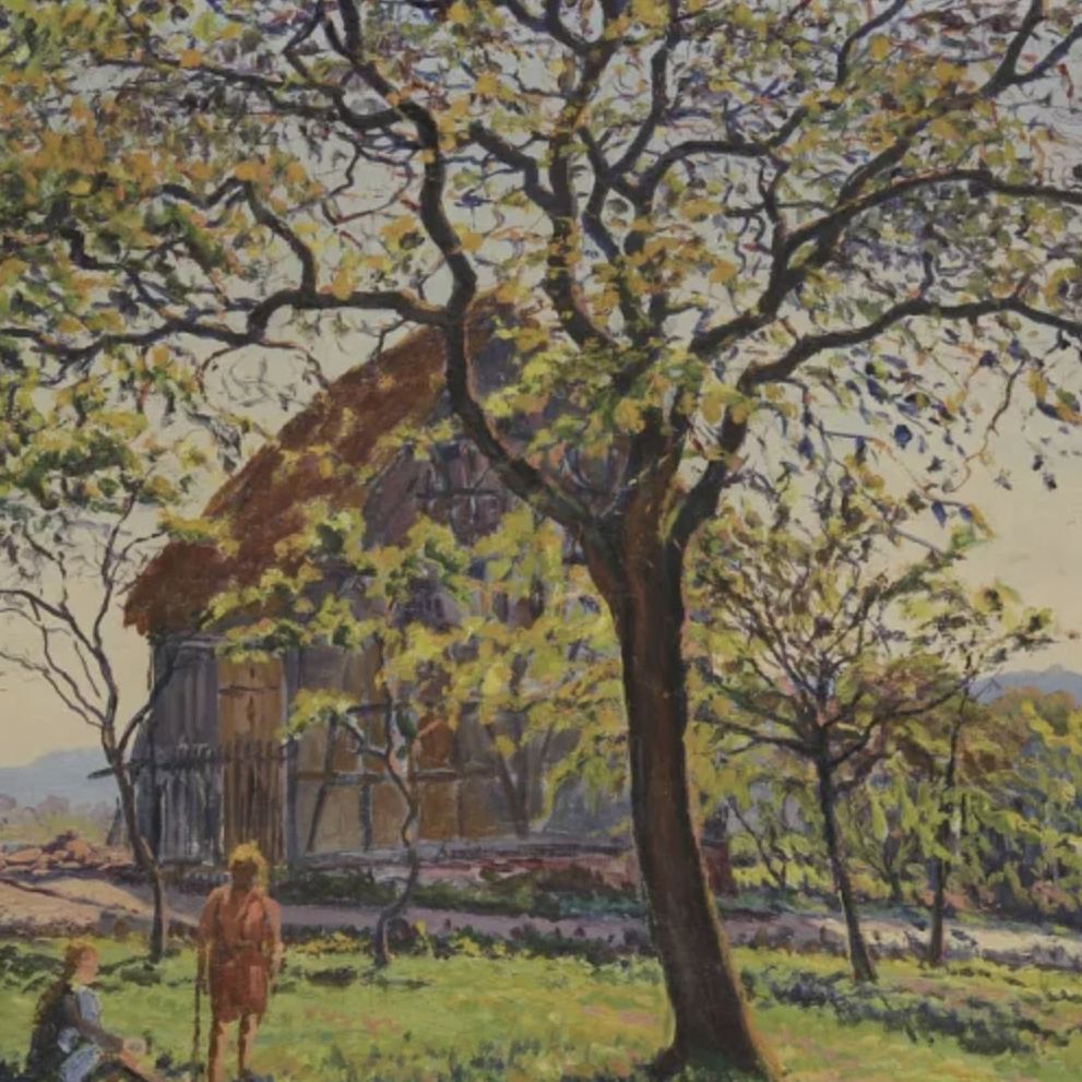 Gustave Cariot, oil on canvas