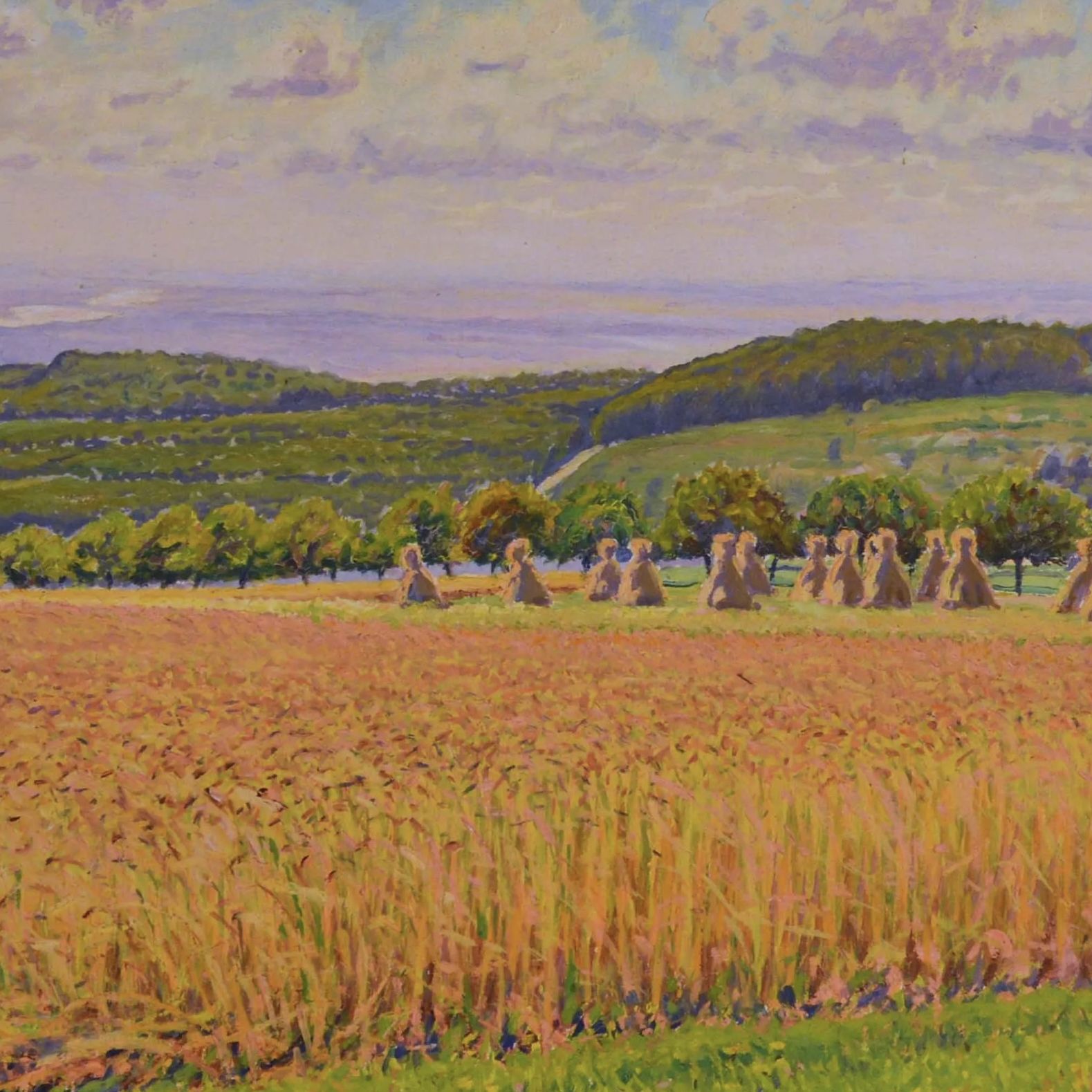 Gustave Cariot, oil on canvas