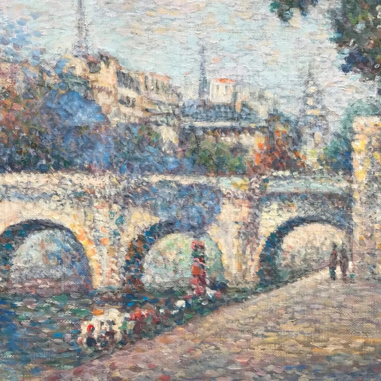 Gustave Cariot, oil on canvas