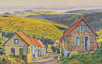 Gustave Cariot, oil on canvas