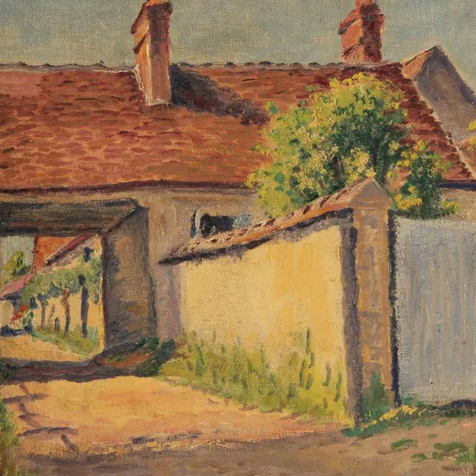 Gustave Cariot, oil on canvas