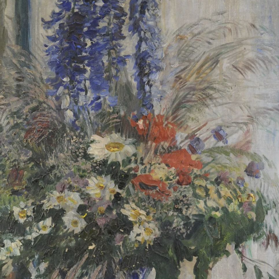 Anna Boch, huile sur toile