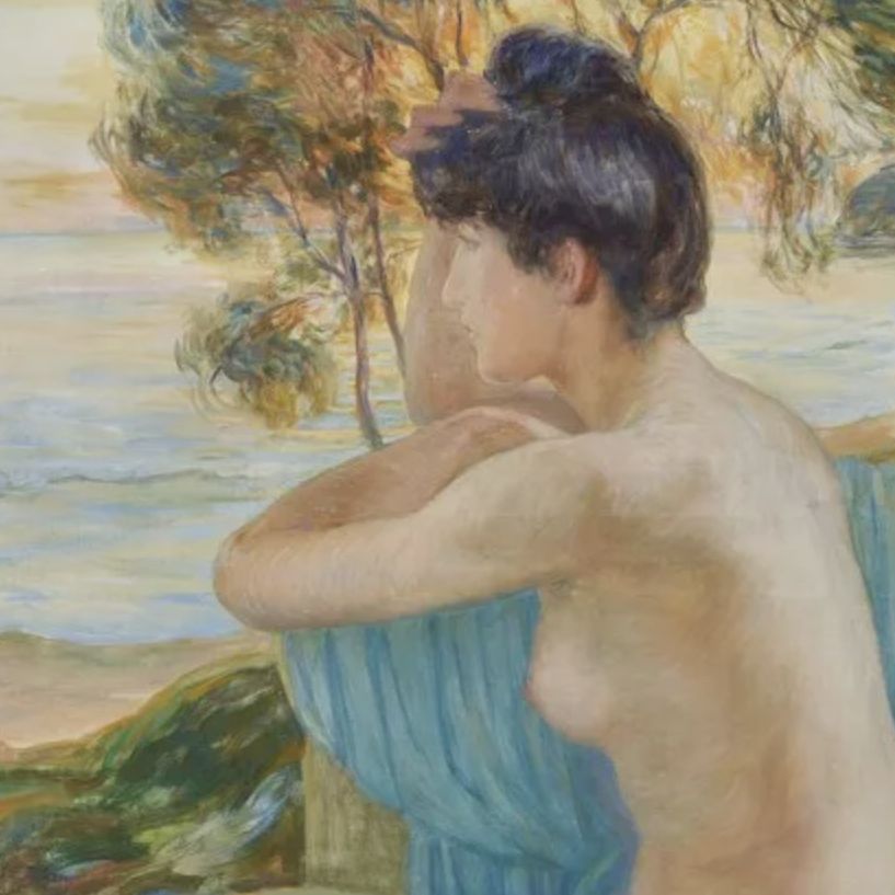 Clémentine Hélène Dufau, oil on canvas