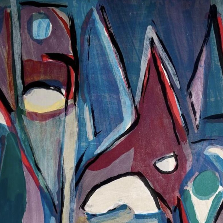 Bram van Velde, lithographie