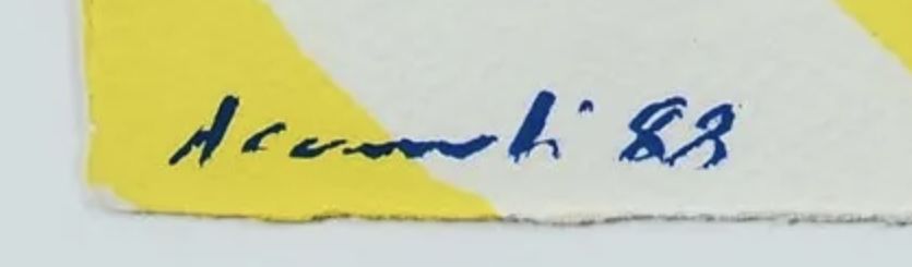 Carla Accardi's signature