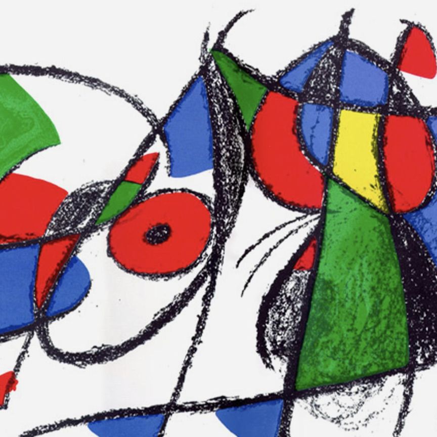 Joan Miro, lithograph