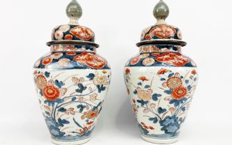 Porcelain Imari Potiches