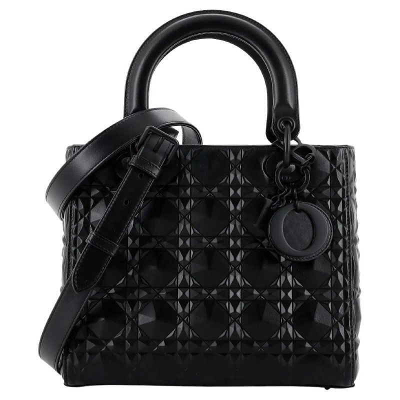 Dior, Lady Dior bag, textured leather