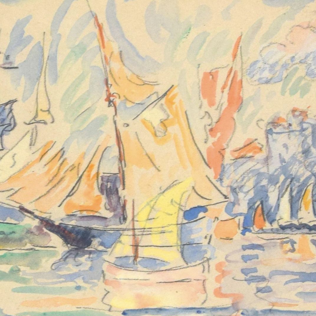 Paul Signac, watercolor