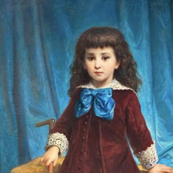 Félix BARRIAS (1822-1907), oil on canvas