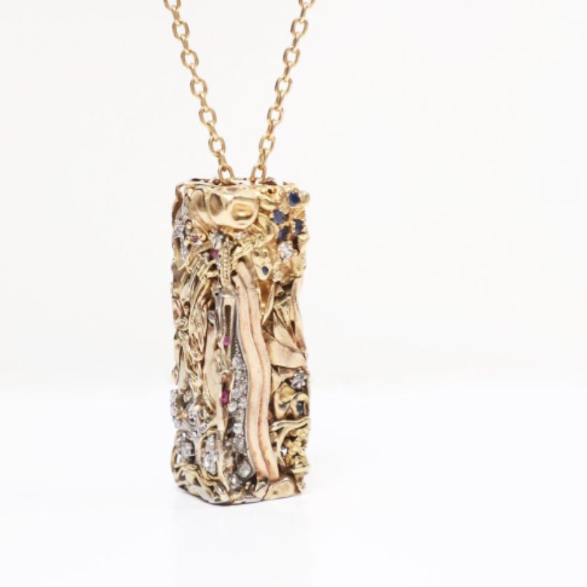 César, pendentif, petite compression