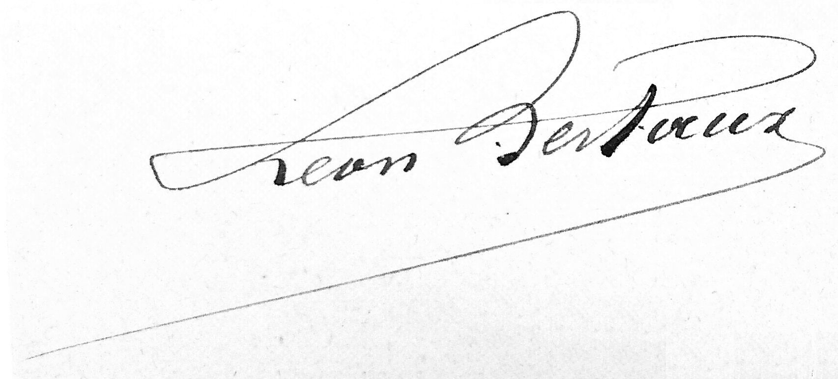 Artist's signature