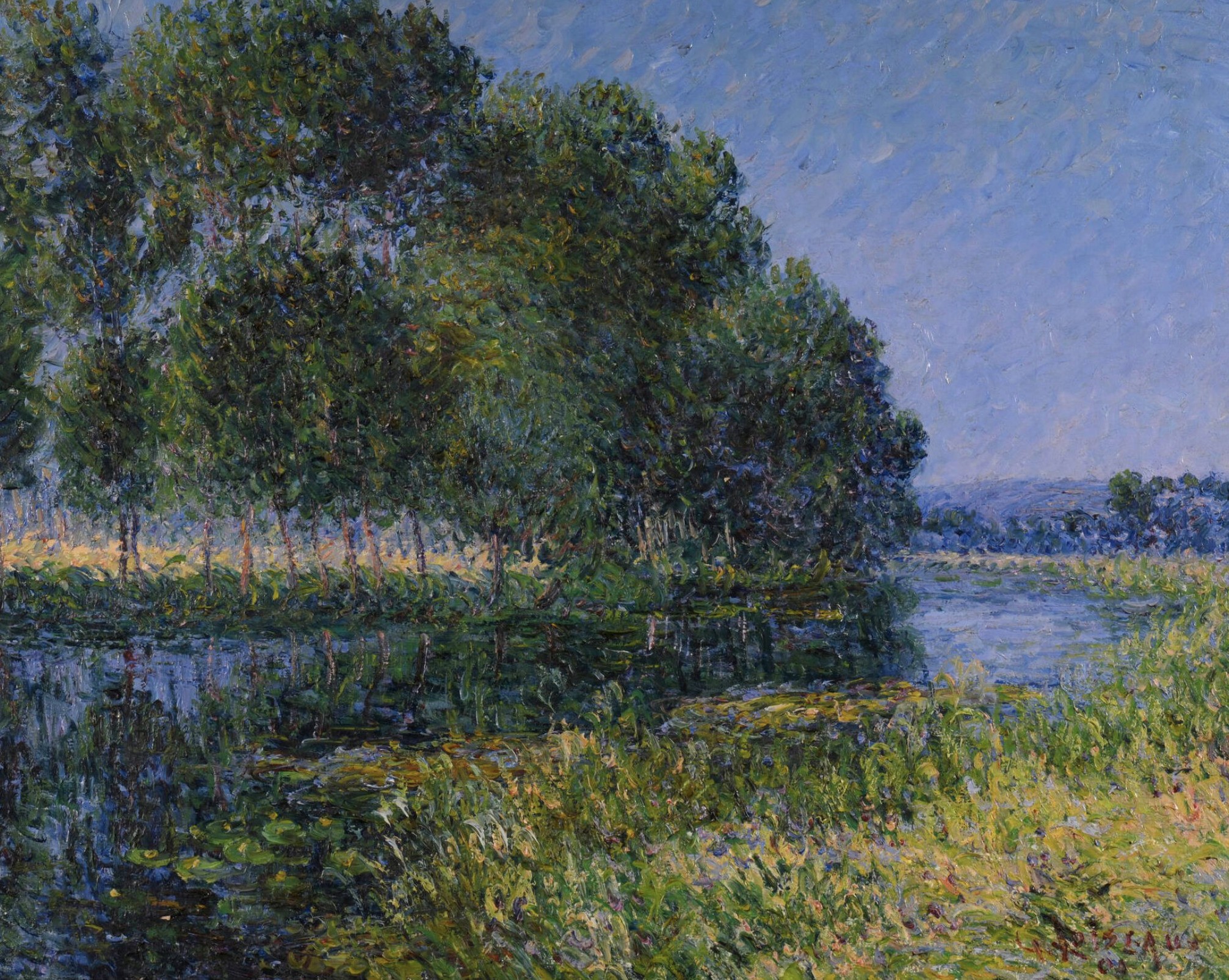 Gustave Loiseau, oil on canvas