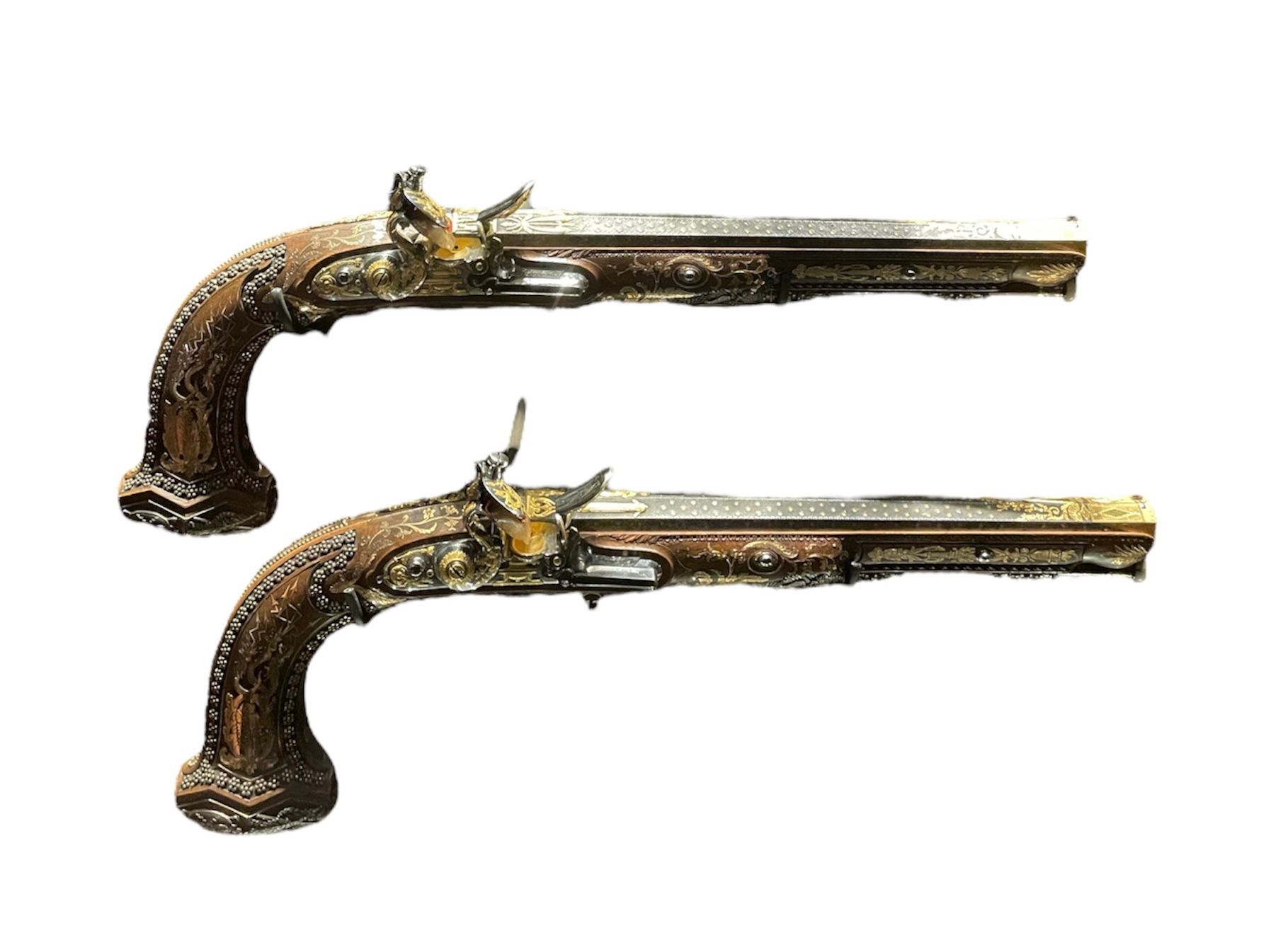 Rouet pistols from the 1st Empire