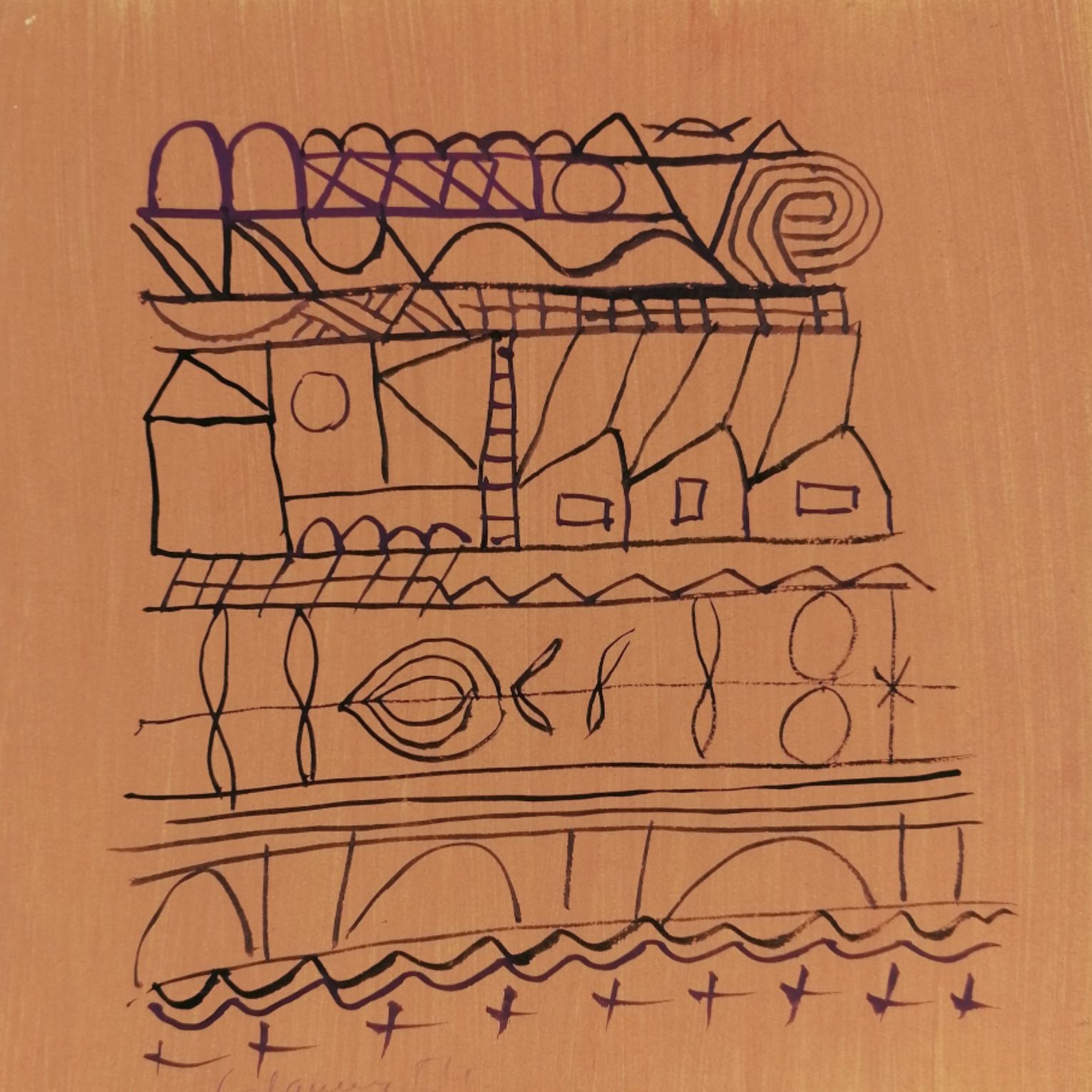attribué à François-Xavier Lalanne, dessin