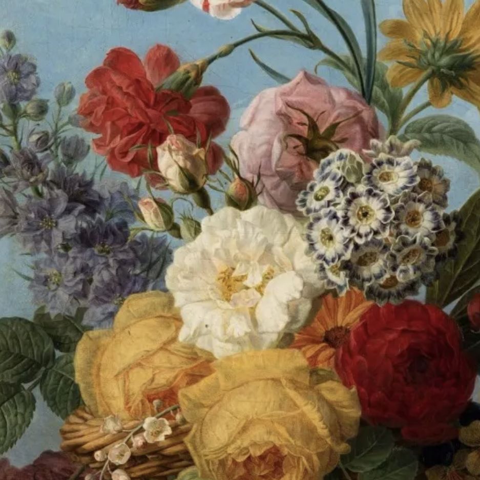Élise Bruyère, huile sur toile