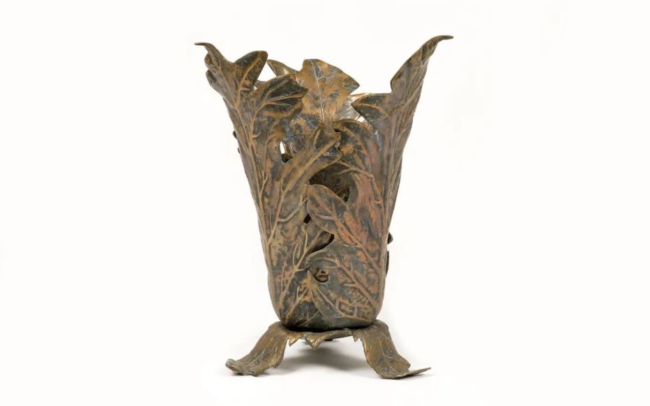 Lalanne, bronze umbrella stand