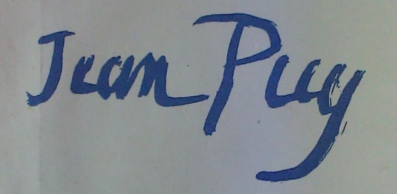 Jean Puy's signature