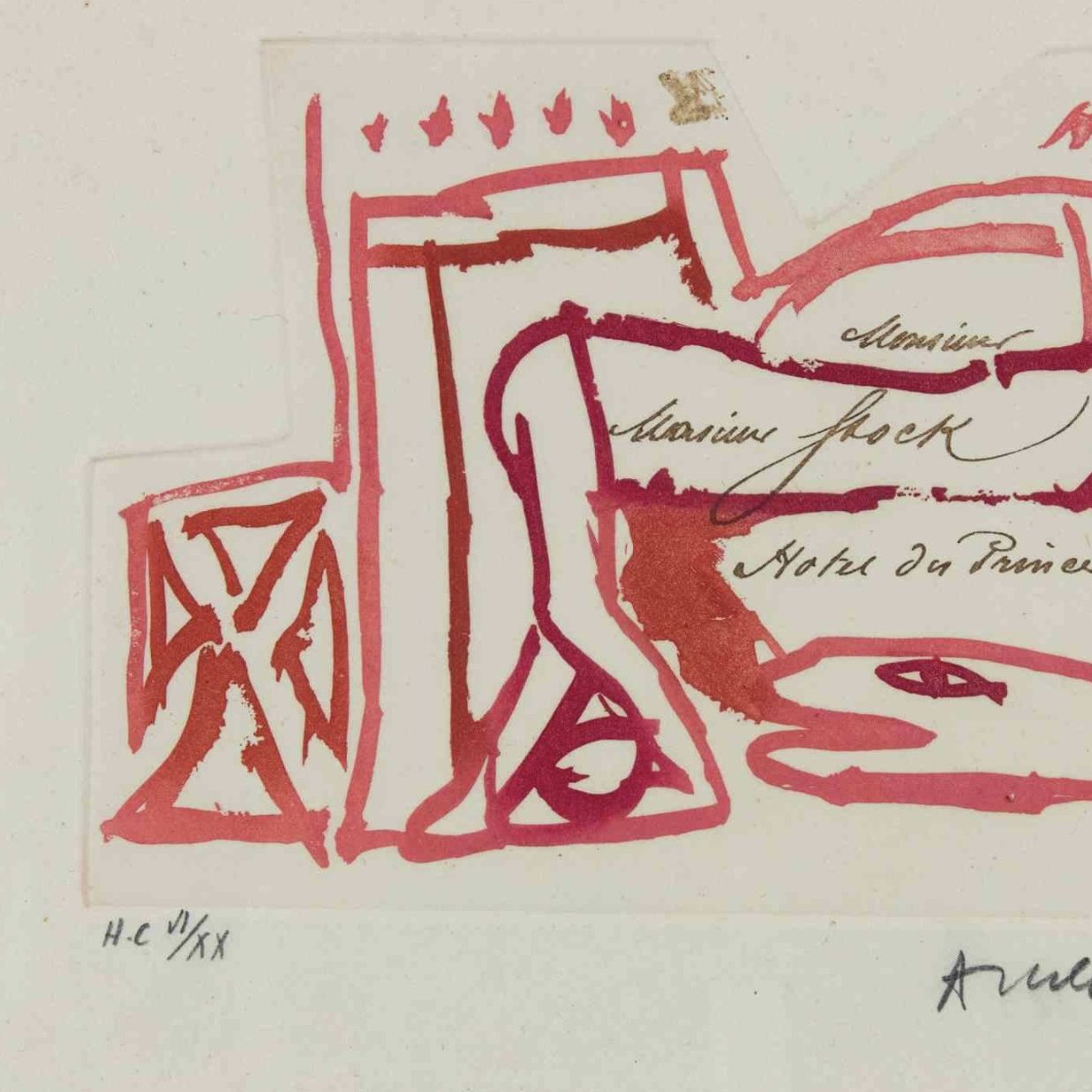 Pierre Alechinsky, sérigraphie