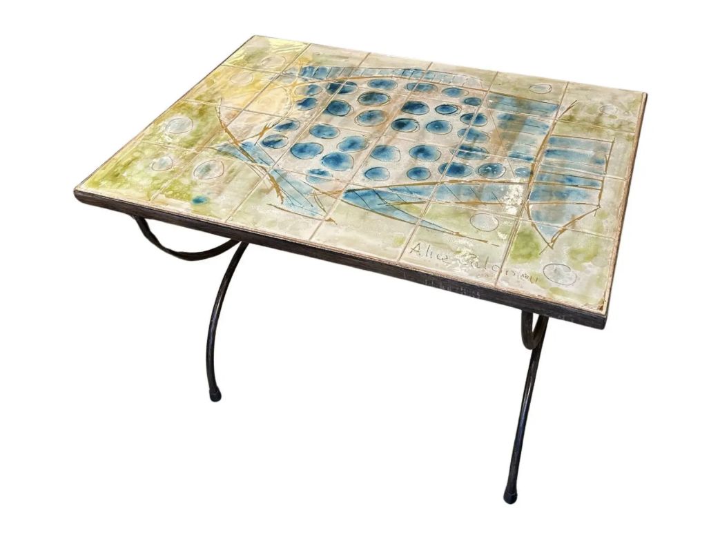 Alice Colonieu, ceramic table