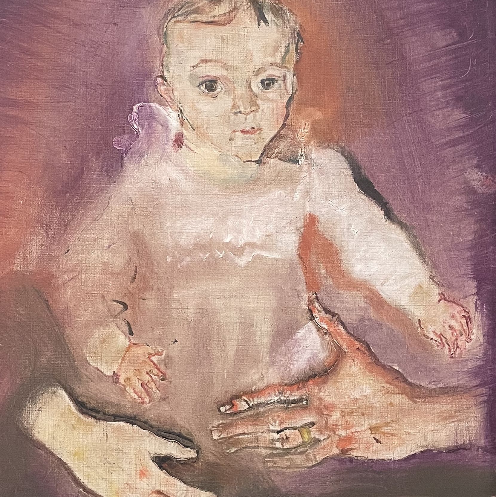 Oskar Kokoschka, oil on canvas