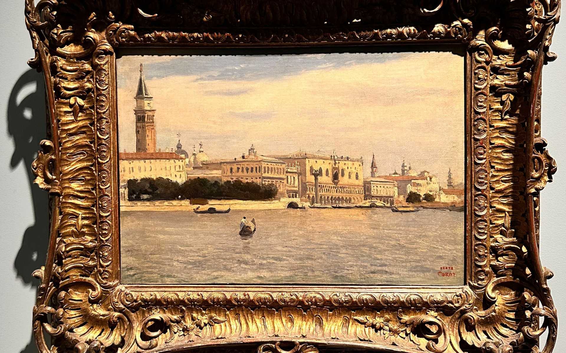 Corot, oil on canvas