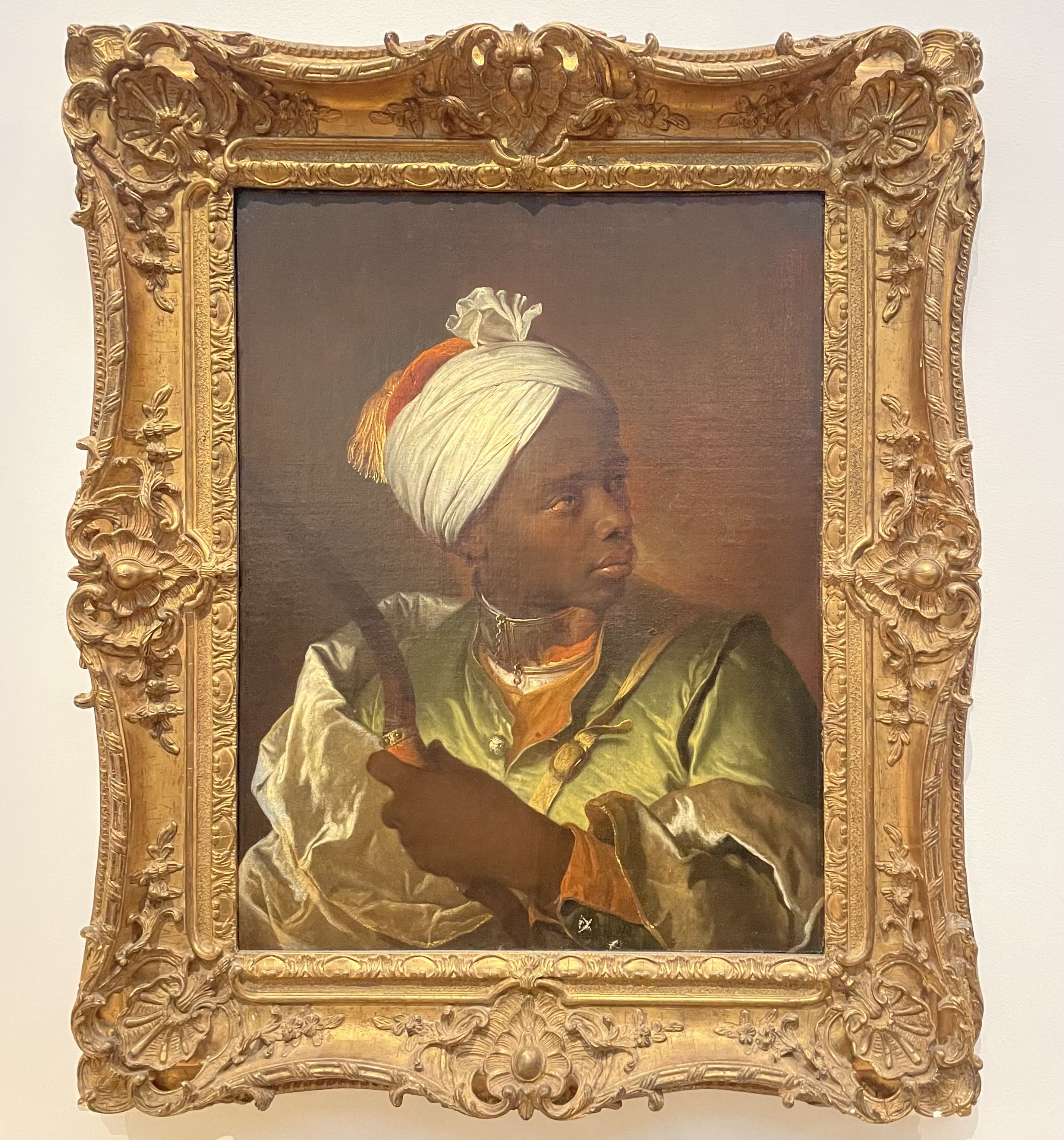 Hyacinthe Rigaud, Portrait d'un jeune homme soir, oil on canvas