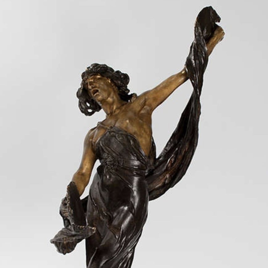 Victor Ségoffin, sculpture en bronze