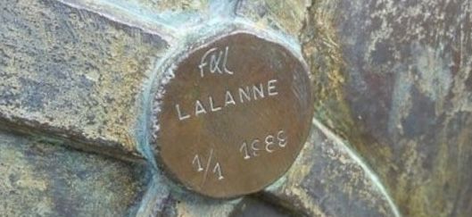 Signature of François-Xavier Lalanne