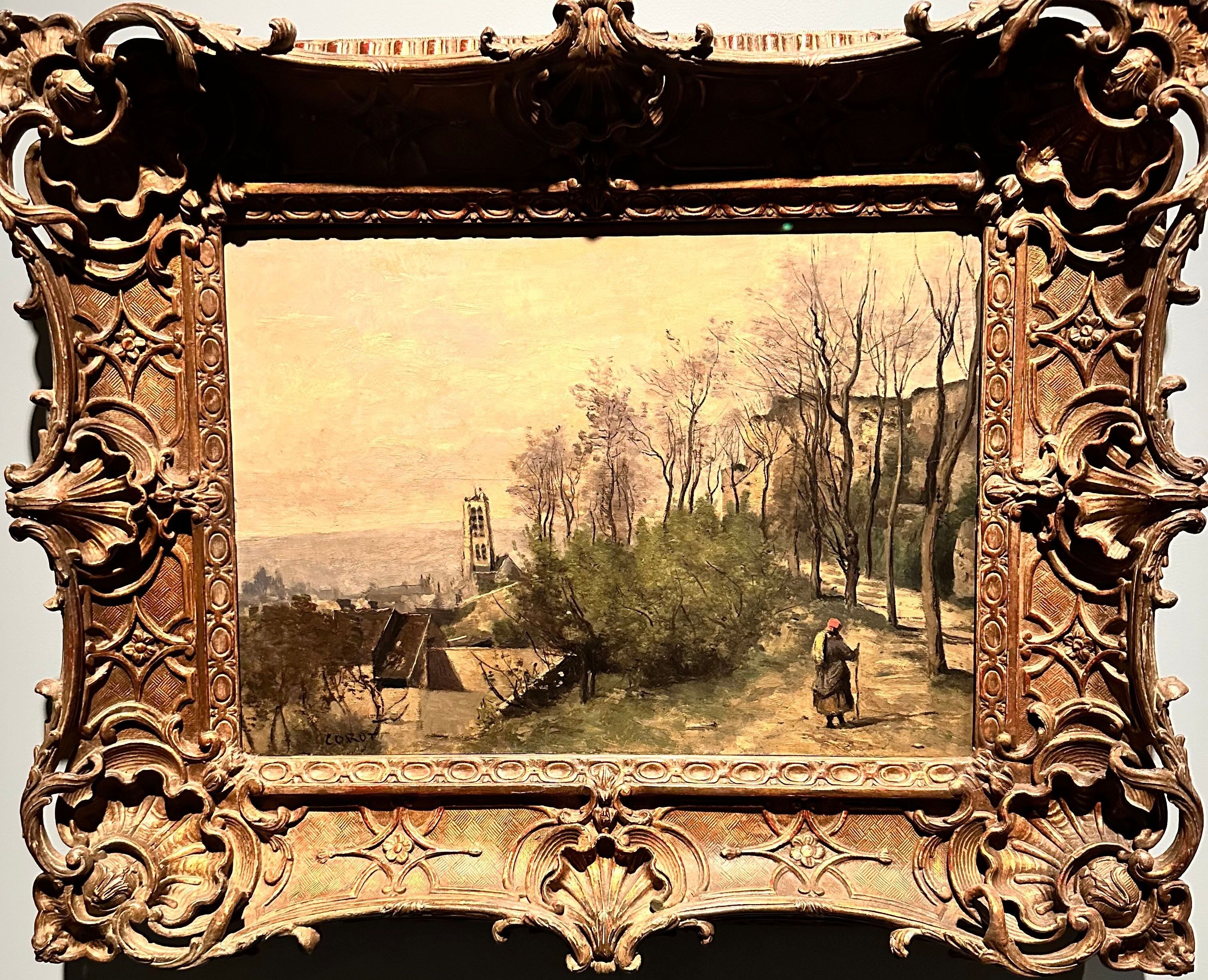 Corot, oil on canvas