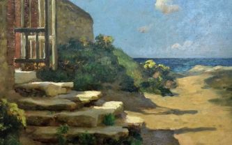 Virginie Demont Breton, oil on canvas