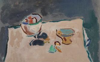 Marko Celebonovic, oil on canvas