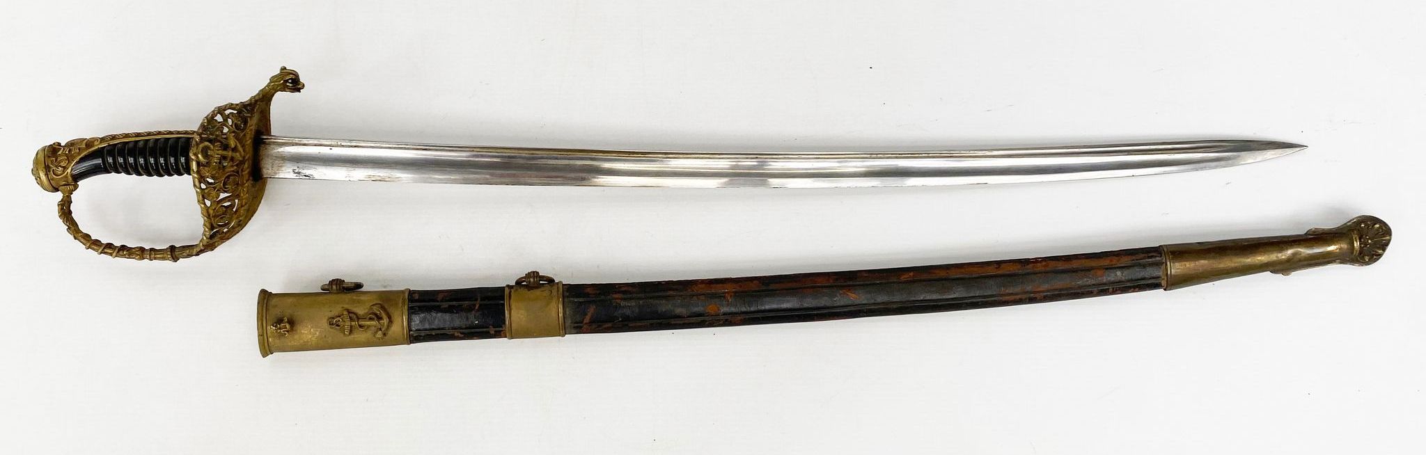 Marine officer's saber, Second Empire