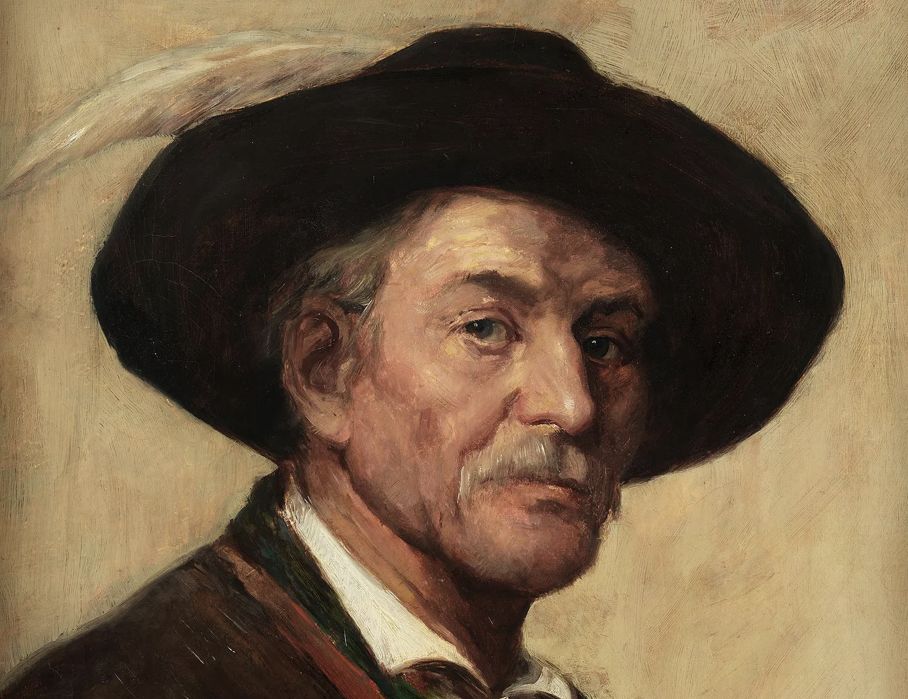 Franz Defregger, oil on canvas