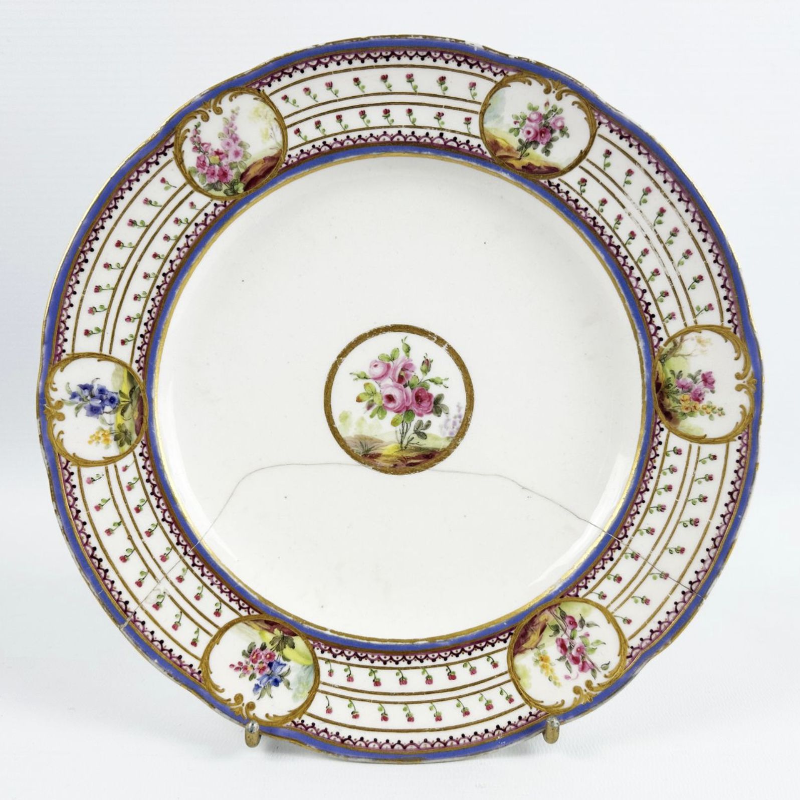 Sèvres, porcelain plate