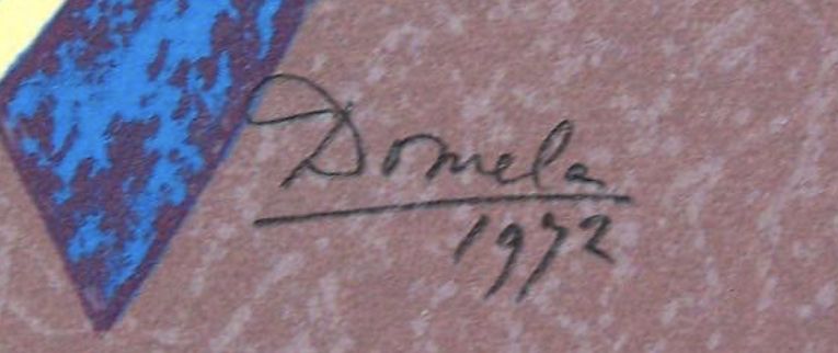 Signature de César Domela