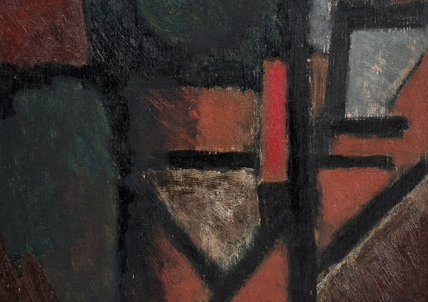 Marcel Gromaire, huile sur toile