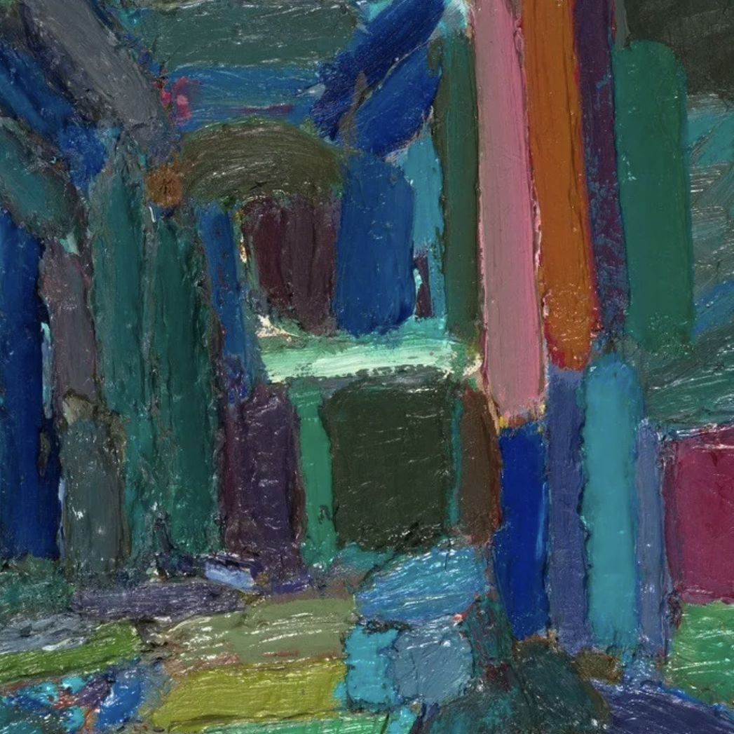 Catherine Zoutchenko, huile sur toile