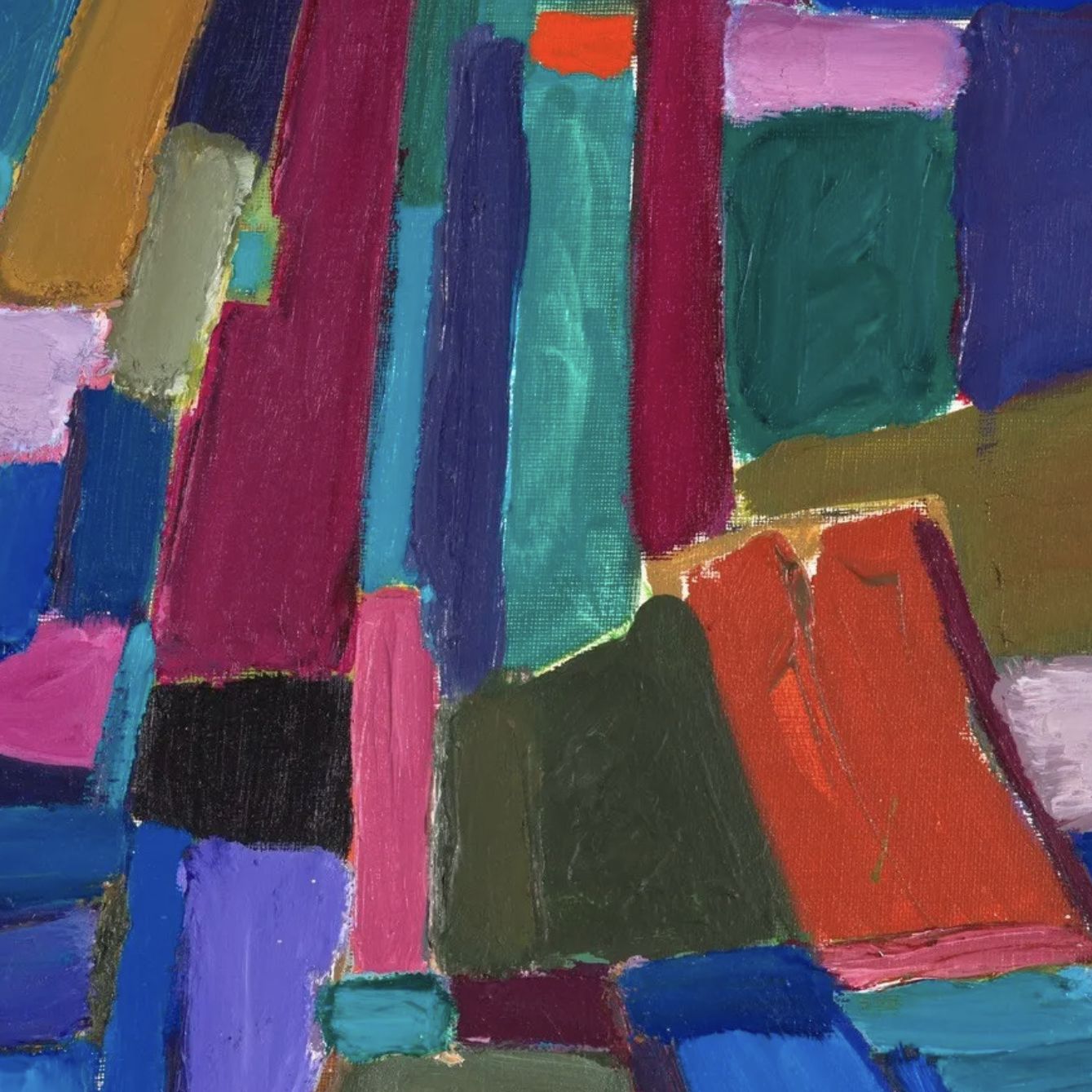 Catherine Zoutchenko, huile sur toile