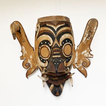Dayak mask, Hudoc Borneo, Indonesia