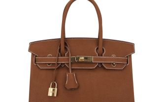 Birkin 30 Barenia Faubourg Or